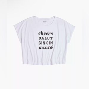 Lane Bryant | Relaxed Dolman Sleeve Cheers Around The World Graphic Tee